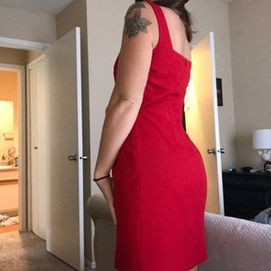 90s VTG Red Dress